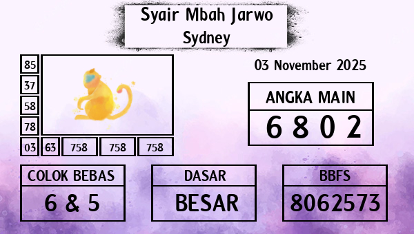 Syair Mbah Jarwo - Sydney