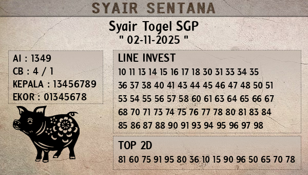  - Syair Togel SGP